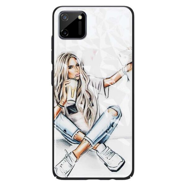 

TPU+PC чехол Prisma Ladies для Realme C11 Selfie