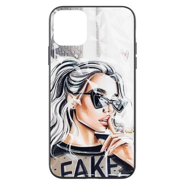 

TPU+PC чехол Prisma Ladies для Apple iPhone 12 Pro Max (6.7") Fake