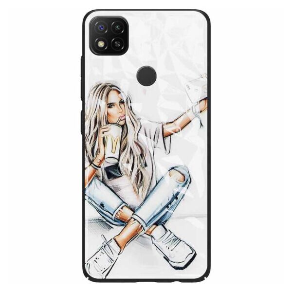 

TPU+PC чехол Prisma Ladies для Xiaomi Redmi 9C Selfie