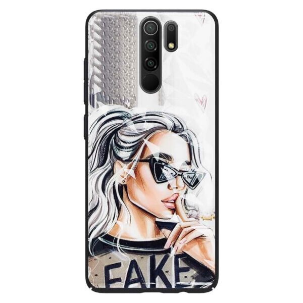 

TPU+PC чехол Prisma Ladies для Xiaomi Redmi 9 Fake