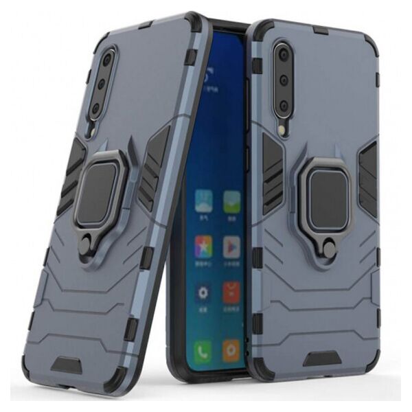 

Ударопрочный чехол Transformer Ring for Magnet с кольцом-подставкой для Xiaomi Mi 9 SE (Серый)