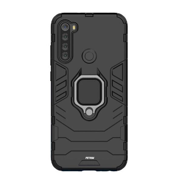 

Ударопрочный чехол Transformer Ring for Magnet с кольцом-подставкой для Xiaomi Redmi Note 8T (Черный)