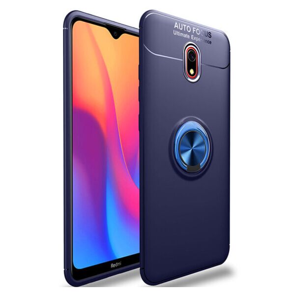 

Силиконовый чехол Deen ColorRing под магнитный держатель для Xiaomi Redmi 8a (MidnightBlue)