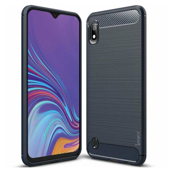 

Противоударный силиконовый чехол iPaky Slim Series для Samsung Galaxy A10 (A105F) (MidnightBlue)