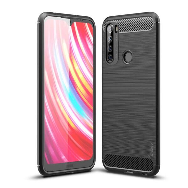 

Противоударный силиконовый чехол iPaky Slim Series для Xiaomi Redmi Note 8T (Черный)