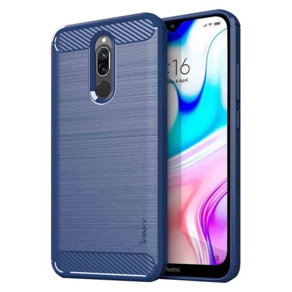 

Противоударный силиконовый чехол iPaky Slim Series для Xiaomi Redmi 8 / 8a (MidnightBlue)