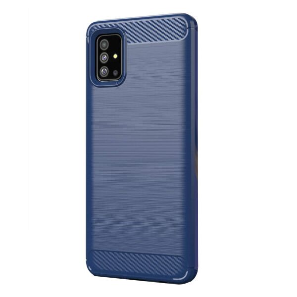 

Противоударный силиконовый чехол iPaky Slim Series для Samsung Galaxy A51 (DarkBlue)
