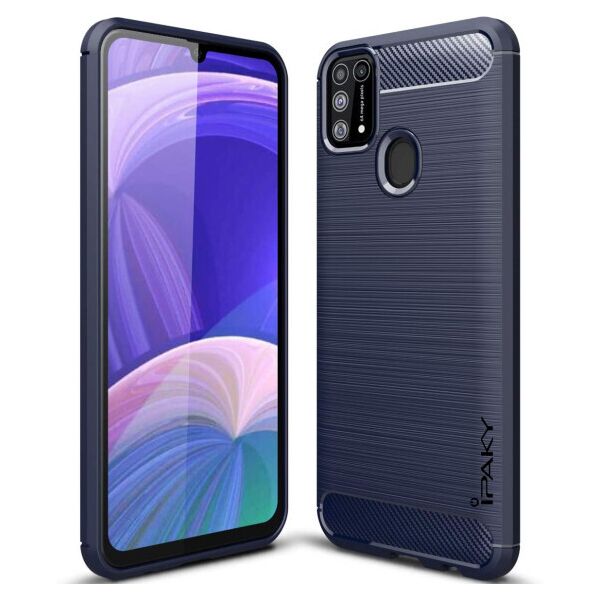 

Противоударный силиконовый чехол iPaky Slim Series для Samsung Galaxy M31 (Синий)