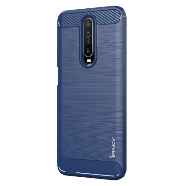 

Противоударный силиконовый чехол iPaky Slim Series для Xiaomi Redmi K30 (Синий)