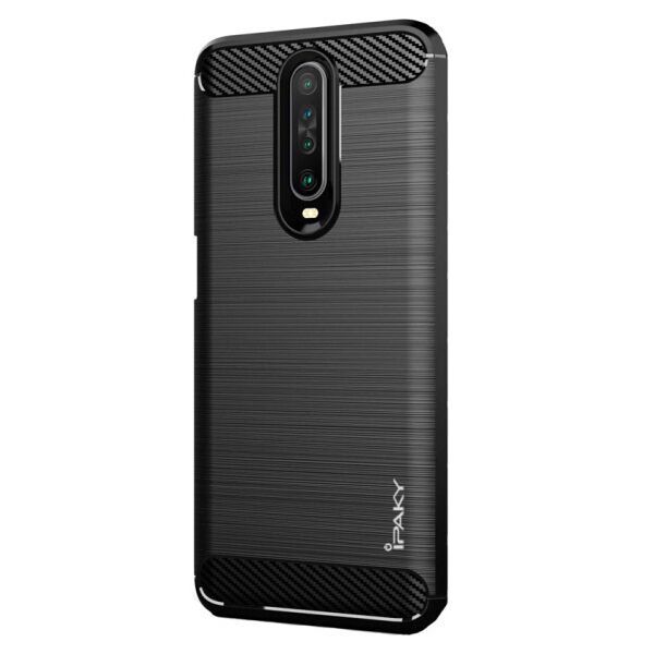 

Противоударный силиконовый чехол iPaky Slim Series для Xiaomi Redmi K30 (Черный)