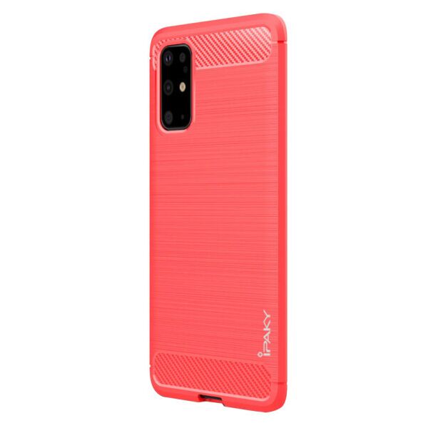

Противоударный силиконовый чехол iPaky Slim Series для Samsung Galaxy S20+ (Красный)