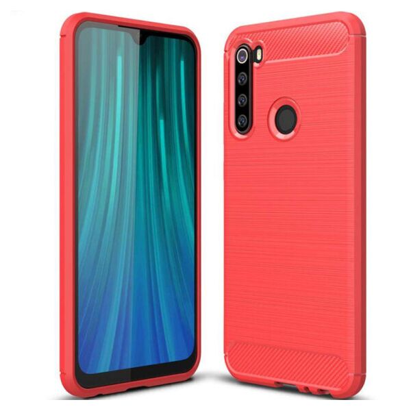 

Противоударный силиконовый чехол iPaky Slim Series для Xiaomi Redmi Note 8 (Красный)