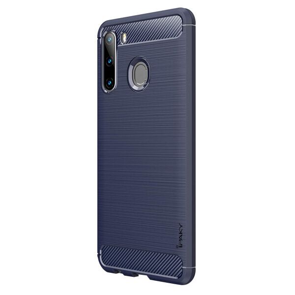 

Противоударный силиконовый чехол iPaky Slim Series для Samsung Galaxy A21 (Синий)