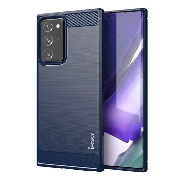 

Противоударный силиконовый чехол iPaky Slim Series для Samsung Galaxy Note 20 Ultra (Синий)