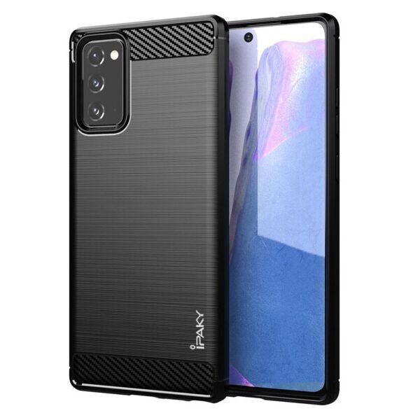 

Противоударный силиконовый чехол iPaky Slim Series для Samsung Galaxy Note 20 (Черный)