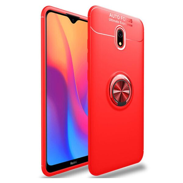 

Силиконовый чехол Deen ColorRing под магнитный держатель для Xiaomi Redmi 8a (Красный / Красный)