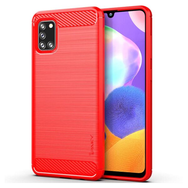 

Противоударный силиконовый чехол iPaky Slim Series для Samsung Galaxy A31 (Красный)