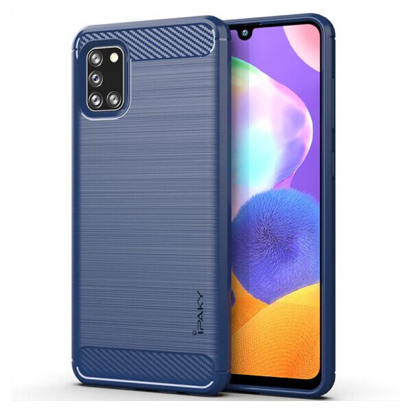 

Противоударный силиконовый чехол iPaky Slim Series для Samsung Galaxy A31 (Синий)