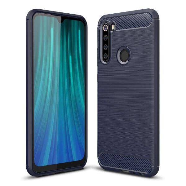 

Противоударный силиконовый чехол iPaky Slim Series для Xiaomi Redmi Note 8 (Синий)