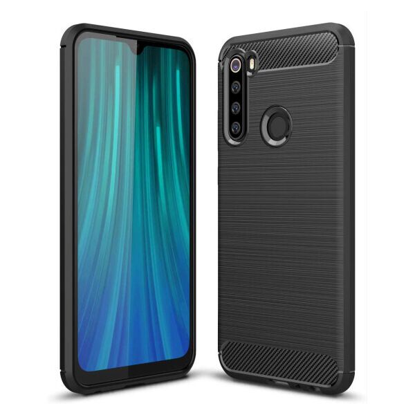 

Противоударный силиконовый чехол iPaky Slim Series для Xiaomi Redmi Note 8 (Черный)