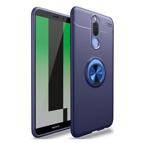 

Силиконовый чехол Deen ColorRing под магнитный держатель для Xiaomi Redmi 8 (Синий)