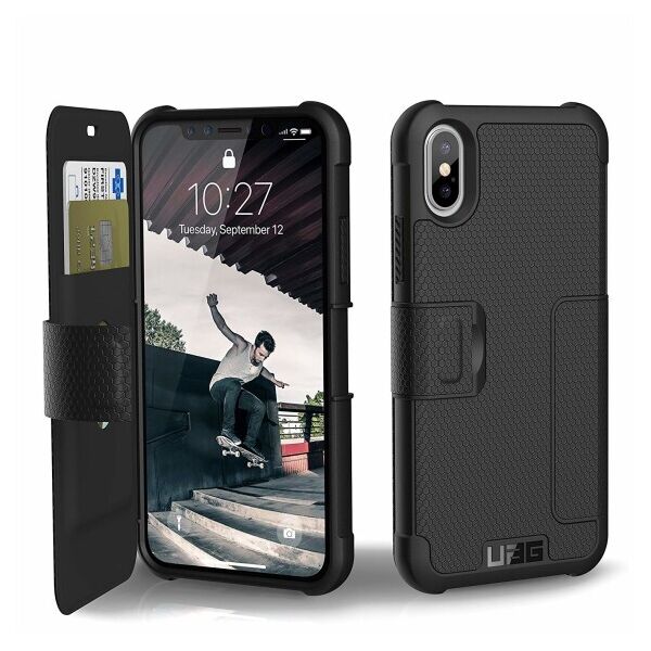 

Чехол-книжка UAG Metropolis для Apple iPhone X / XS (5.8") (Черный)