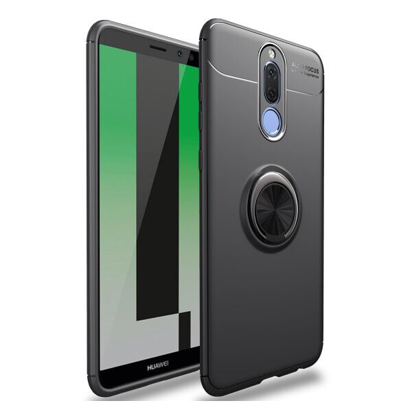 

Силиконовый чехол Deen ColorRing под магнитный держатель для Xiaomi Redmi 8 (Черный)