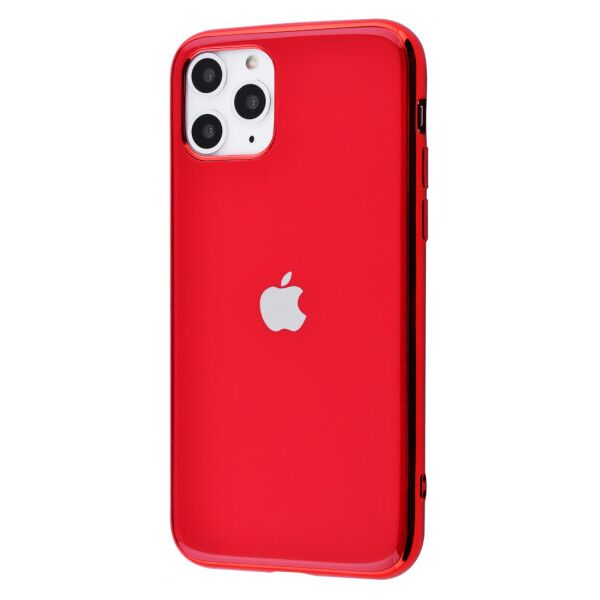 

Силиконовый чехол GLOSSY LOGO для Apple iPhone 11 Pro (5.8") (Красный)