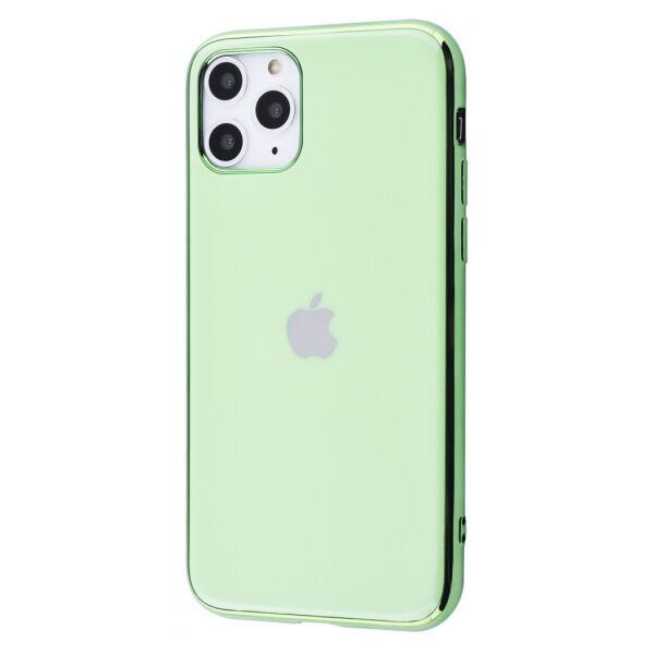 

Силиконовый чехол GLOSSY LOGO для Apple iPhone 11 Pro (5.8") (LightGreen)