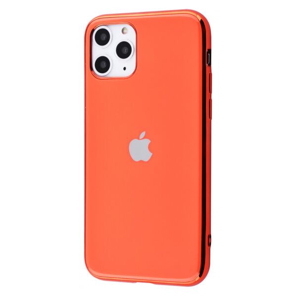 

Силиконовый чехол GLOSSY LOGO для Apple iPhone 11 Pro Max (6.5") (Tomato)