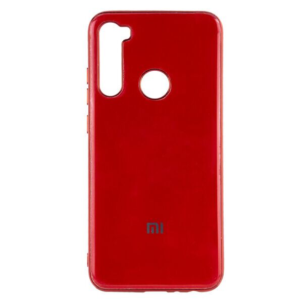 

Силиконовый чехол GLOSSY LOGO для Xiaomi Redmi Note 8 (Красный)