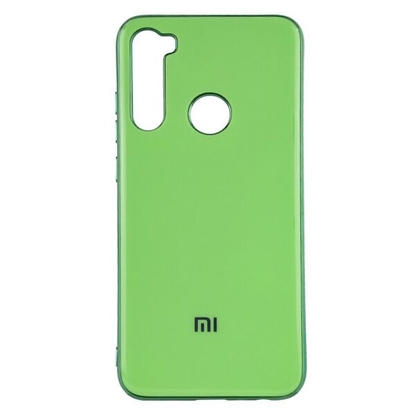 

Силиконовый чехол GLOSSY LOGO для Xiaomi Redmi Note 8 (Салатовый)