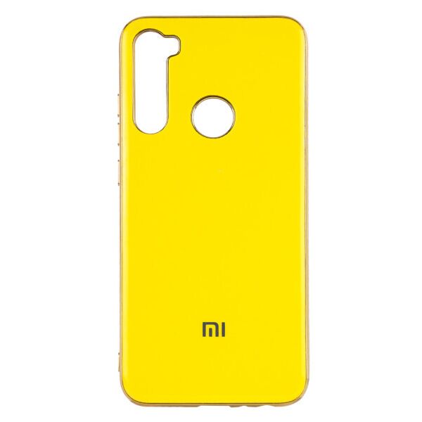 

Силиконовый чехол GLOSSY LOGO для Xiaomi Redmi Note 8 (Желтый)