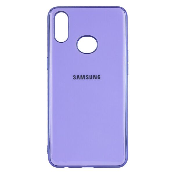 

Силиконовый чехол GLOSSY LOGO для Samsung Galaxy A10S (MediumSlateBlue)