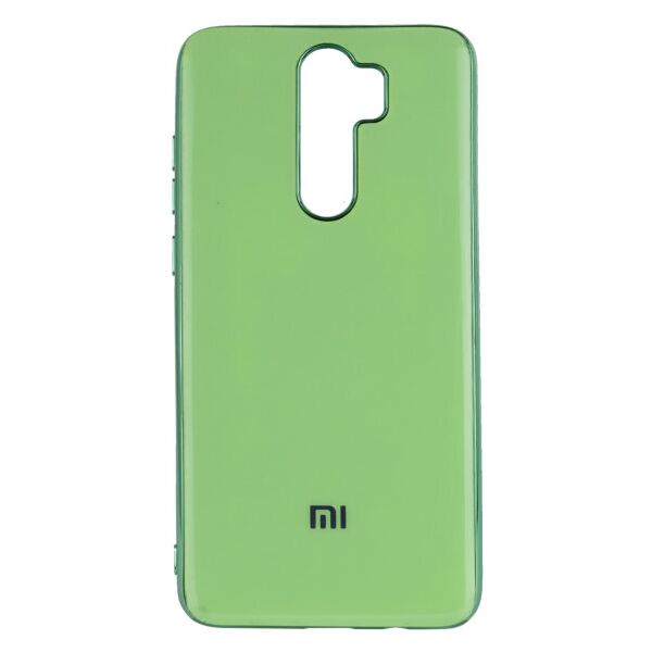 

Силиконовый чехол GLOSSY LOGO для Xiaomi Redmi Note 8 Pro (Салатовый)