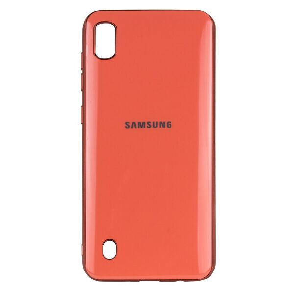 

Силиконовый чехол GLOSSY LOGO для Samsung Galaxy A10 (A105F) (Coral)