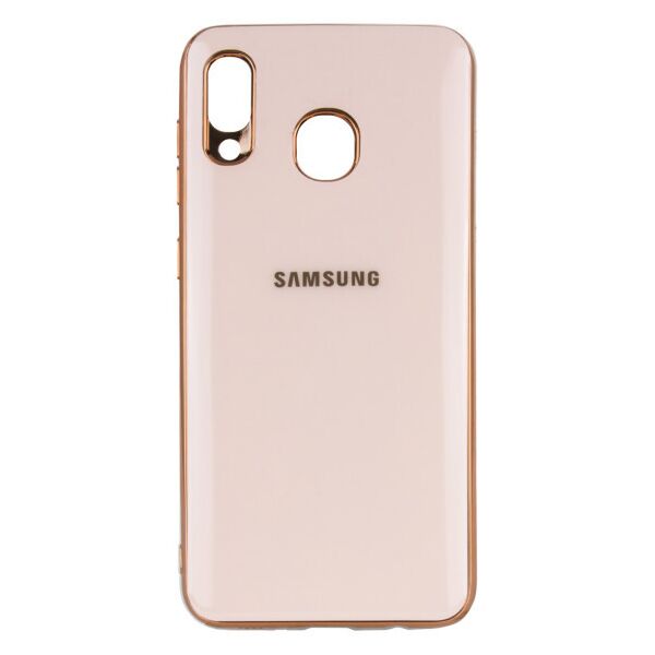 

Силиконовый чехол GLOSSY LOGO для Samsung Galaxy A20 / A30 (MistyRose)