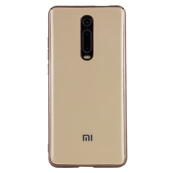 

Силиконовый чехол GLOSSY LOGO для Xiaomi Redmi K20 / K20 Pro / Mi9T / Mi9T Pro (Золотой)