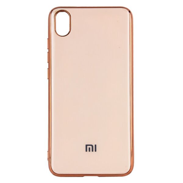 

Силиконовый чехол GLOSSY LOGO для Xiaomi Redmi 7A (Розовый)