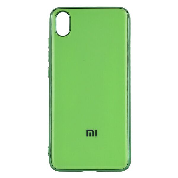 

Силиконовый чехол GLOSSY LOGO для Xiaomi Redmi 7A (Салатовый)