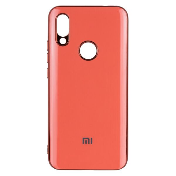 

Силиконовый чехол GLOSSY LOGO для Xiaomi Redmi 7 (Коралловый)