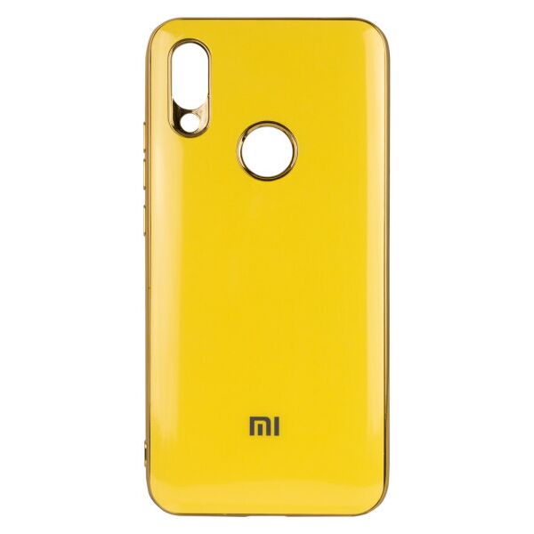 

Силиконовый чехол GLOSSY LOGO для Xiaomi Redmi Note 7 / Note 7 Pro / Note 7s (Желтый)