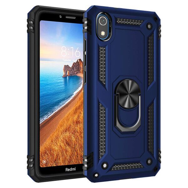 

Ударопрочный чехол Serge Ring магнитный держатель для Xiaomi Redmi 7A