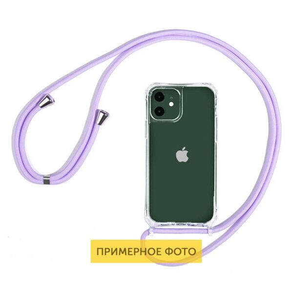 

Чехол Crossbody Case на шнурке для Apple iPhone XS Max (6.5") (MediumPurple)