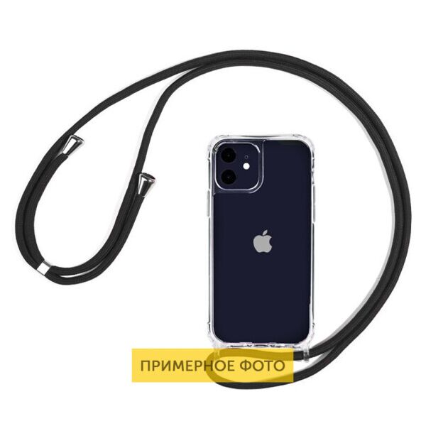 

Чехол Crossbody Case на шнурке для Apple iPhone XS Max (6.5") (Черный)