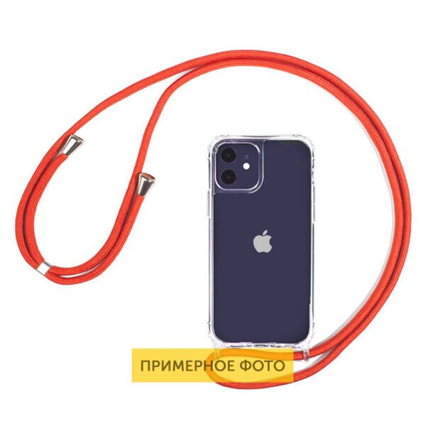 

Чехол Crossbody Case на шнурке для Apple iPhone X / XS (5.8") (Красный)