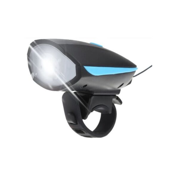 

Велофара с сигналом на батарейках Speaker Bicycle Light Feel Fit