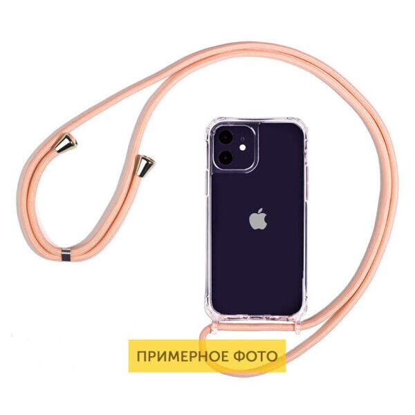 

Чехол Crossbody Case на шнурке для Apple iPhone XR (6.1") (LightSalmon)
