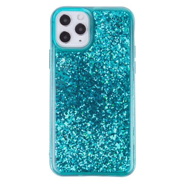 

Переливающийся чехол Sparkle с блестками для Apple iPhone 11 Pro (5.8") (Бирюзовый)
