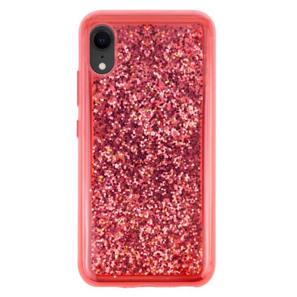 

Переливающийся чехол Sparkle с блестками для Apple iPhone XR (6.1") (Красный)